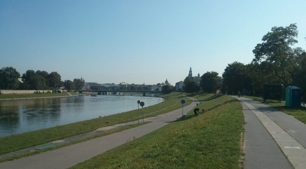 Black Label’s first office was situated on the banks of the Vistula river.